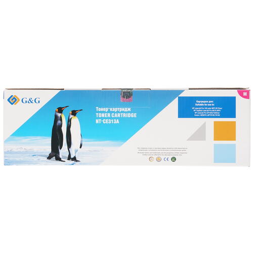 Купить Картридж лазерный G&G NT-CE313A пурпурный  0186723. Характеристики, отзывы и цены в Донецке