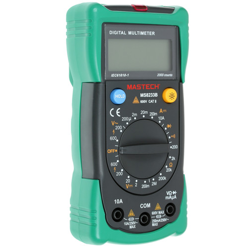 Купить Мультиметр Mastech MS8233B  1128065. Характеристики, отзывы и цены в Донецке