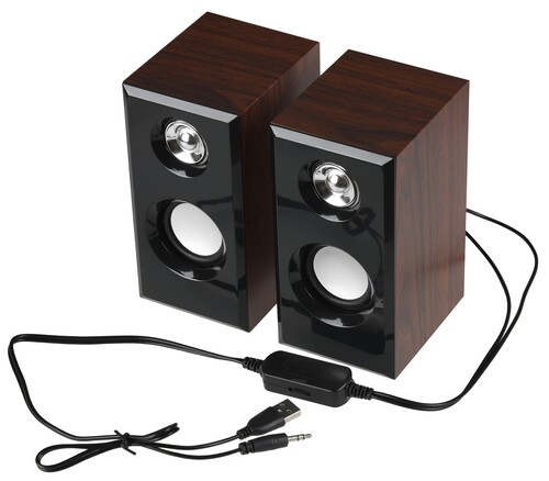 Купить Колонки TFN BS13-03 коричневый  5634138. Характеристики, отзывы и цены в Донецке