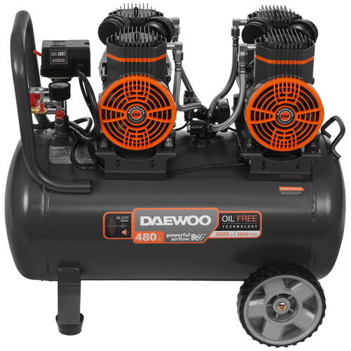 Купить Компрессор поршневой безмасляный Daewoo DAC 480S  5413090. Характеристики, отзывы и цены в Донецке