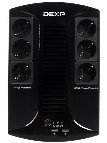 Купить ИБП DEXP HOME 850VA  1009826. Характеристики, отзывы и цены в Донецке