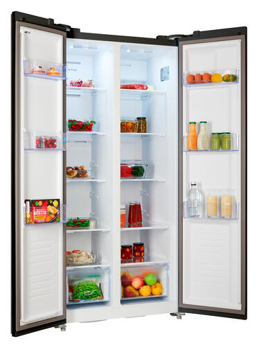 Купить Холодильник Side by Side  Nordfrost RFS 480D NFB черный  9069185. Характеристики, отзывы и цены в Донецке