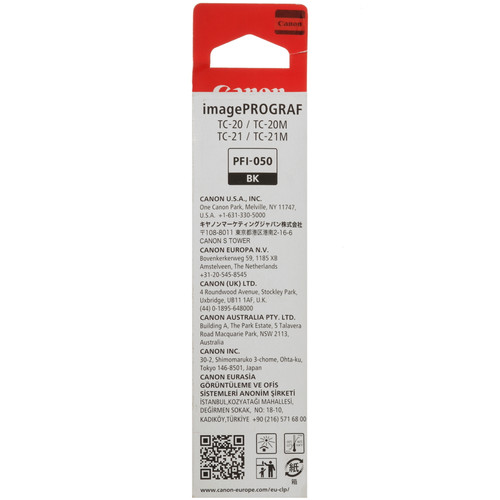 Купить Чернила пигментные Canon PFI-050 B черный  5649498. Характеристики, отзывы и цены в Донецке