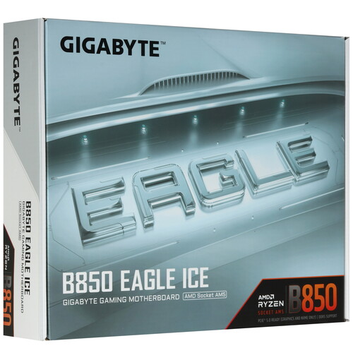 Купить Материнская плата GIGABYTE B850 EAGLE ICE  5627086. Характеристики, отзывы и цены в Донецке
