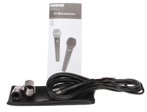 Купить Микрофон Shure SV200-A черный  1073551. Характеристики, отзывы и цены в Донецке