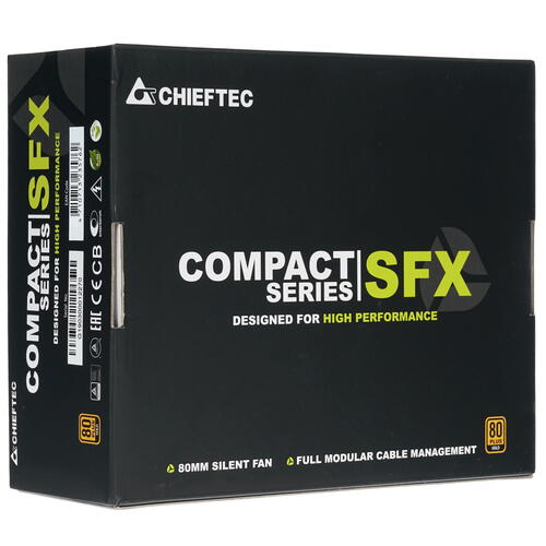 Купить Блок питания Chieftec COMPACT 550W  1605246. Характеристики, отзывы и цены в Донецке