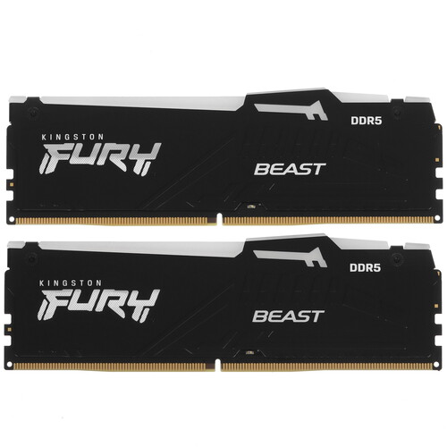 Купить Оперативная память Kingston FURY Beast Black RGB  5606235. Характеристики, отзывы и цены в Донецке