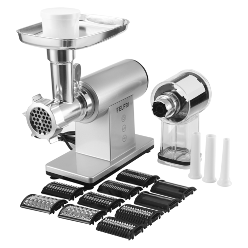 Купить Мясорубка электрическая FELFRI FF-MG-11 серый  9208266. Характеристики, отзывы и цены в Донецке