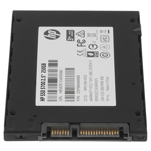 Купить 250 ГБ 2.5" SATA накопитель HP S700 [2DP98AA#ABB]  1347258. Характеристики, отзывы и цены в Донецке