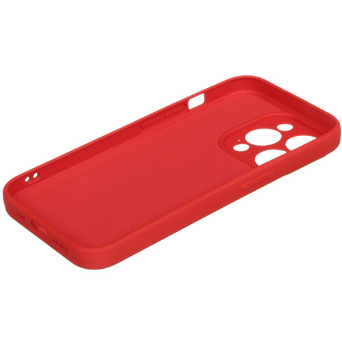 Купить Накладка  BoraSCO Microfiber Case для Apple iPhone 15 Pro красный  5498897. Характеристики, отзывы и цены в Донецке