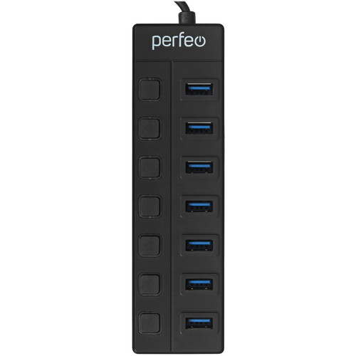 Купить USB-разветвитель Perfeo PF-H036  5481788. Характеристики, отзывы и цены в Донецке