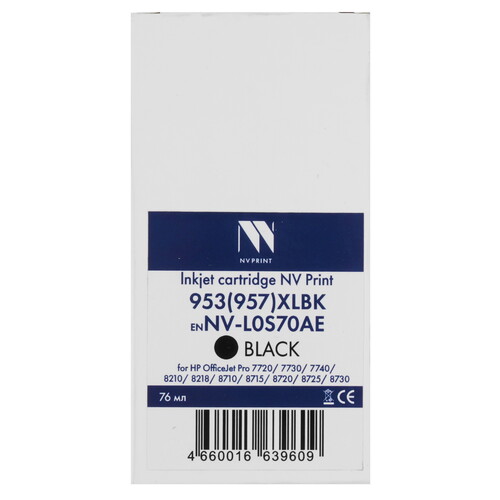 Купить Картридж NV Print 953(957)XLBK черный  5643275. Характеристики, отзывы и цены в Донецке