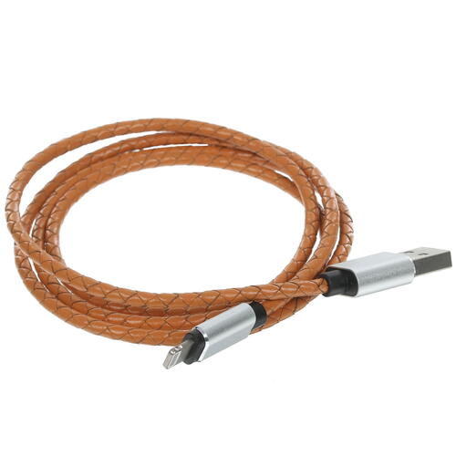 Купить Кабель круглый Rombica Lightning 8-pin MFI - USB 2.0 Type-A оранжевый 1 м  5081229. Характеристики, отзывы и цены в Донецке