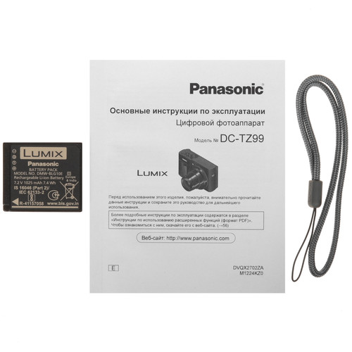 Купить Компактный фотоаппарат Panasonic DC-TZ99E-K черный  9368481. Характеристики, отзывы и цены в Донецке