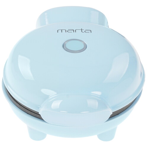 Купить Вафельница MARTA MT-SM1777B голубой  9226513. Характеристики, отзывы и цены в Донецке
