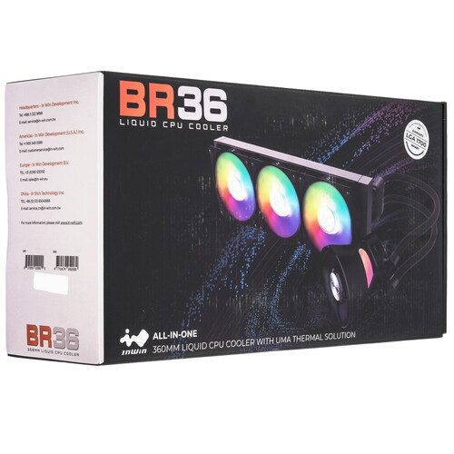 Купить Система охлаждения InWin BR36 черная  5615553. Характеристики, отзывы и цены в Донецке
