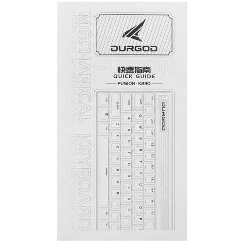 Купить Клавиатура  проводная + беспроводная Durgod K230 Fusion Original  5449858. Характеристики, отзывы и цены в Донецке