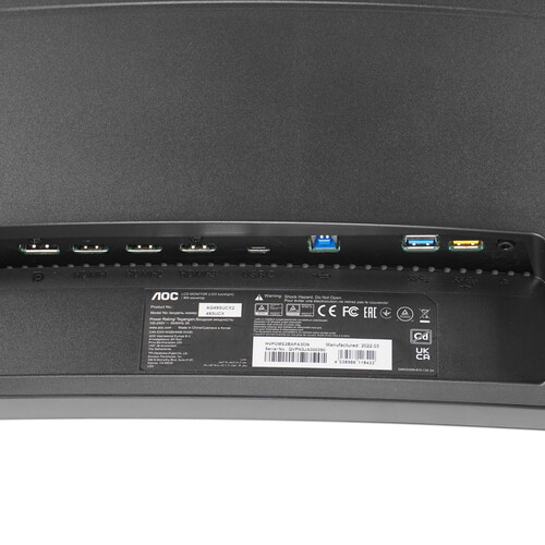 Купить 48.8" Монитор AOC AGON AG493UCX2 черный  5002907. Характеристики, отзывы и цены в Донецке