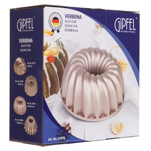 Купить Форма для кекса Gipfel Verbena 51779 коричневый  9223549. Характеристики, отзывы и цены в Донецке