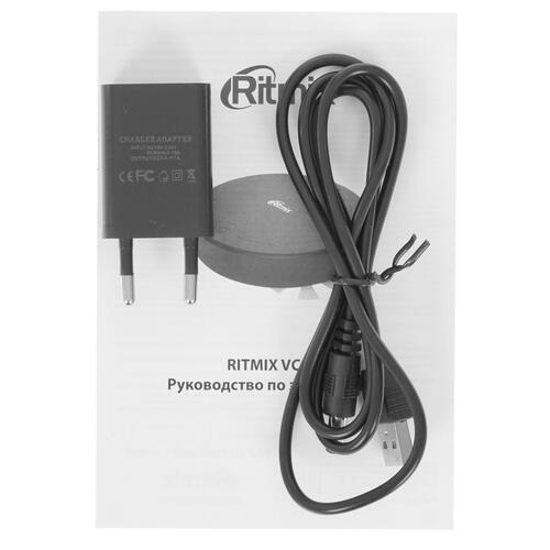 Купить Робот-пылесос Ritmix VC-010 черный  5327704. Характеристики, отзывы и цены в Донецке