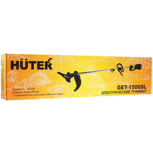 Купить Триммер электрический Huter GET-1500SL  1021255. Характеристики, отзывы и цены в Донецке