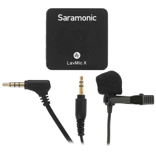 Купить Микрофон Saramonic LavMic X черный  9131405. Характеристики, отзывы и цены в Донецке