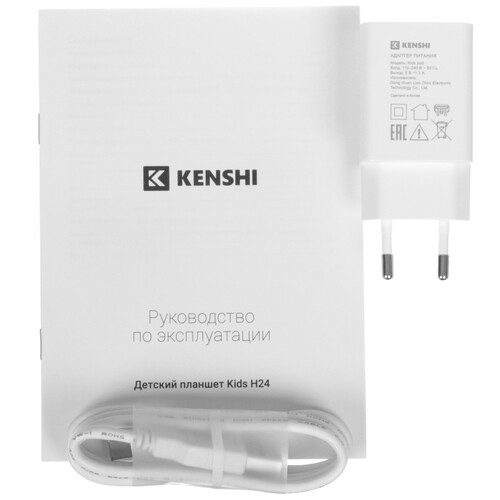 Купить 10.1" Планшет KENSHI Kids H24 LTE 128 ГБ голубой  9154104. Характеристики, отзывы и цены в Донецке