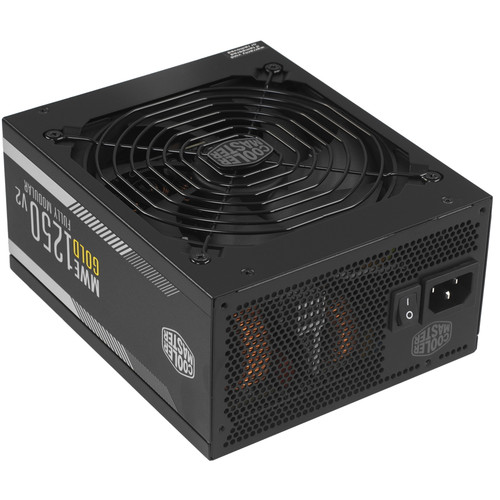 Купить Блок питания CoolerMaster MWE Gold 1250 V2 [MPE-C501-AFCAG-3EEU] черный  5637844. Характеристики, отзывы и цены в Донецке