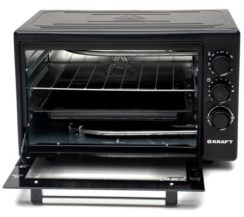 Купить Мини-печь Kraft KF-MO 3800 BL черный  5084860. Характеристики, отзывы и цены в Донецке