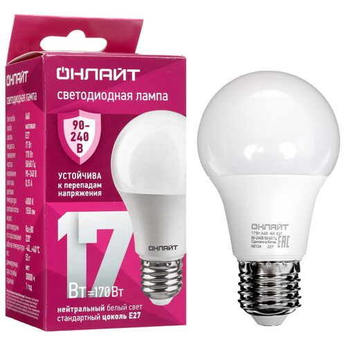 Купить Лампа светодиодная ОНЛАЙТ 90 403 PRO  9103012. Характеристики, отзывы и цены в Донецке