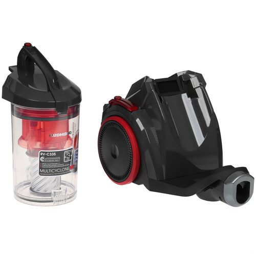 Купить Пылесос Redmond RV-С335 красный  1145283. Характеристики, отзывы и цены в Донецке