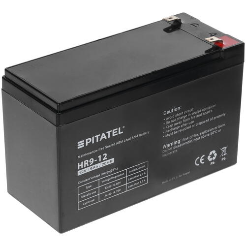 Купить Аккумуляторная батарея для ИБП Pitatel HR9-12  8151422. Характеристики, отзывы и цены в Донецке
