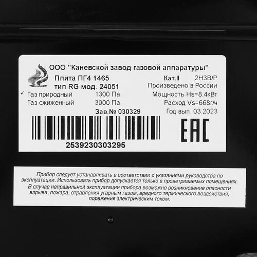 Купить Газовая плита Flama RG 24051 W белый  9973272. Характеристики, отзывы и цены в Донецке