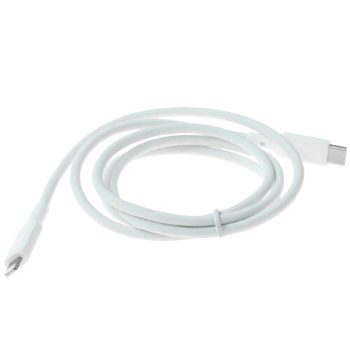 Купить Кабель круглый QUMO Lightning 8-pin MFI - USB Type-C белый 1 м  4850171. Характеристики, отзывы и цены в Донецке