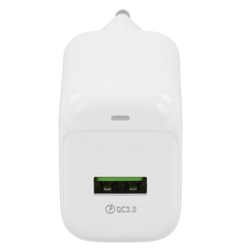 Купить Сетевое зарядное устройство Borofone BAS42A белый  5609308. Характеристики, отзывы и цены в Донецке