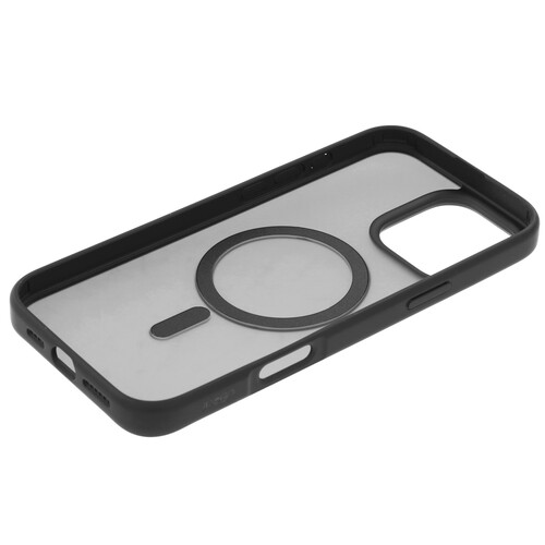 Купить Накладка  uBear Cloud Mag Case для Apple iPhone 16 Pro Max черный/прозрачный  5474401. Характеристики, отзывы и цены в Донецке