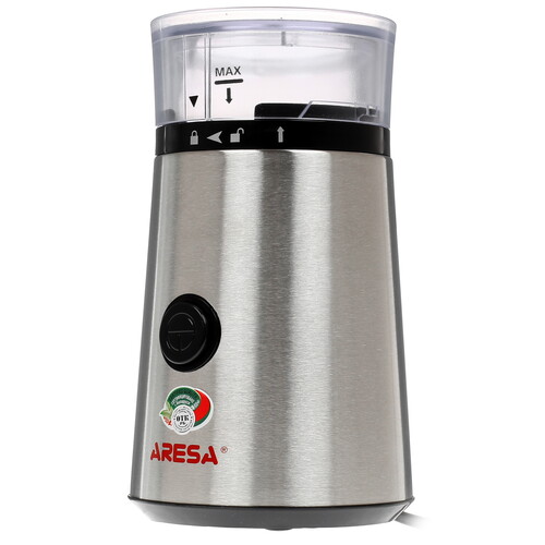 Купить Кофемолка электрическая Aresa AR-3605 серебристый  8111711. Характеристики, отзывы и цены в Донецке