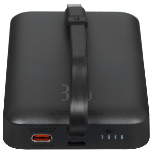 Купить Портативный аккумулятор Baseus Magnetic Mini 30W черный  5463528. Характеристики, отзывы и цены в Донецке