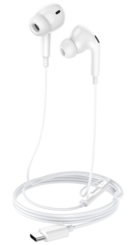 Купить Проводные наушники HOCO M101 Pro Crystal белый 2023  5465097. Характеристики, отзывы и цены в Донецке