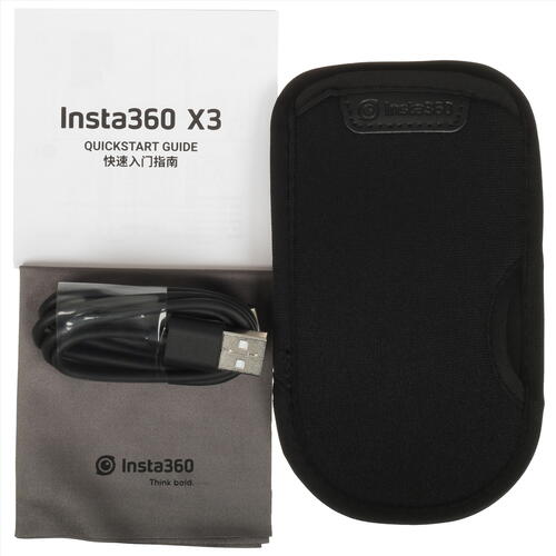 Купить Экшн-камера Insta360 X3 черный  5089843. Характеристики, отзывы и цены в Донецке