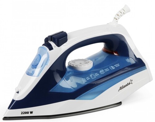 Купить Утюг Atlanta ATH-5546 синий  9028383. Характеристики, отзывы и цены в Донецке