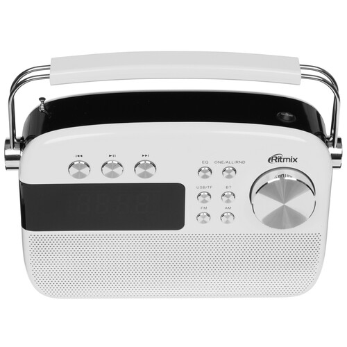 Купить Радиоприемник Ritmix RPR-705 белый  9201116. Характеристики, отзывы и цены в Донецке