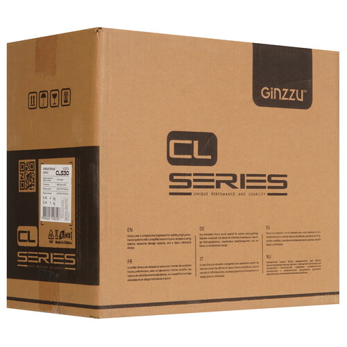 Купить Корпус GiNZZU CL530  черный  9230082. Характеристики, отзывы и цены в Донецке
