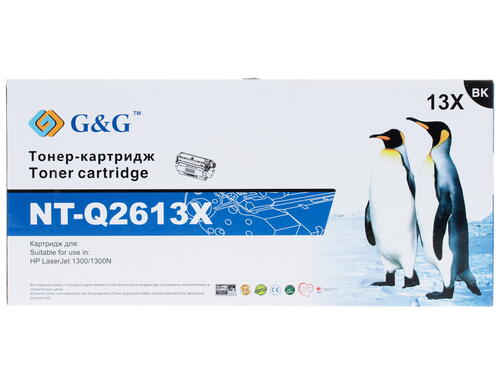 Купить Картридж лазерный G&G NT-Q2613X черный  0186680. Характеристики, отзывы и цены в Донецке