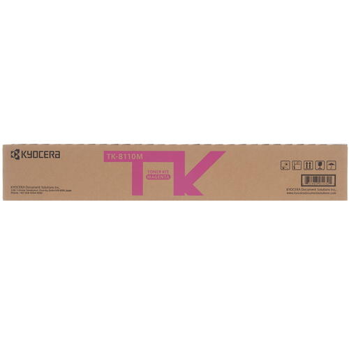 Купить Тонер-картридж лазерный Kyocera TK-8110M пурпурный, с чипом  5443610. Характеристики, отзывы и цены в Донецке