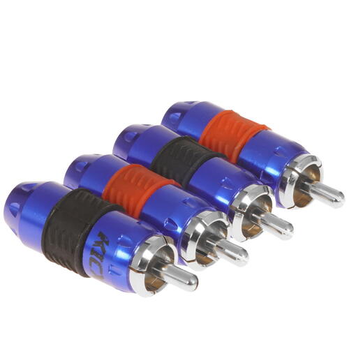 Купить RCA-коннектор Kicx RCA-4BL  9104342. Характеристики, отзывы и цены в Донецке
