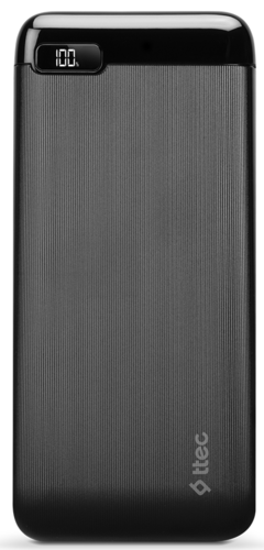 Купить Портативный аккумулятор TTEC PowerSlim LCD черный  9140700. Характеристики, отзывы и цены в Донецке