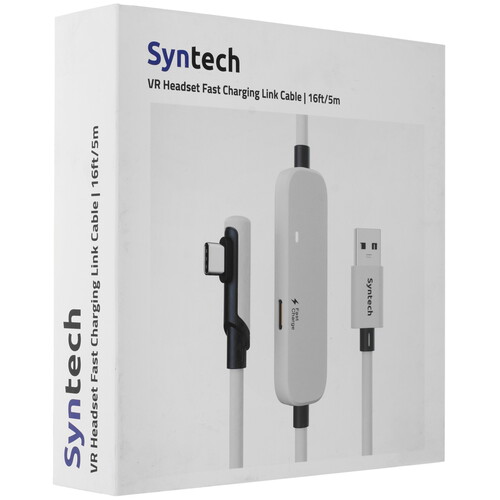 Купить VR кабель VR Syntech Fast Charging белый  5626593. Характеристики, отзывы и цены в Донецке