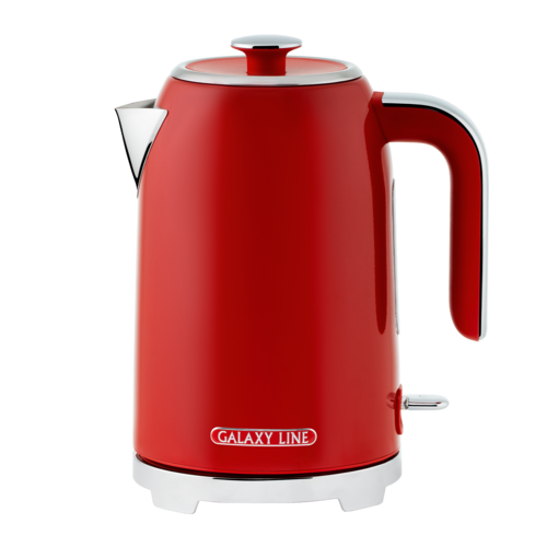 Купить Электрочайник GALAXY LINE GL 0349 красный  9154409. Характеристики, отзывы и цены в Донецке