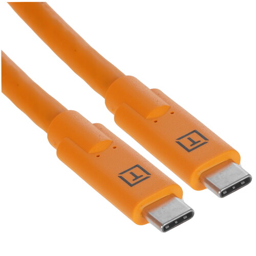 Купить Кабель круглый Tether Tools USB Type-C - USB Type-C оранжевый 4.6 м  5605737. Характеристики, отзывы и цены в Донецке